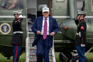 Trump says court's tariff decision could lead to 'catastrophic' collapse
