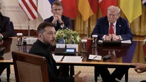 Trump holds high-stakes peace talks with Zelenskyy, European leaders Trump holds high-stakes peace talks with Zelenskyy, European leaders