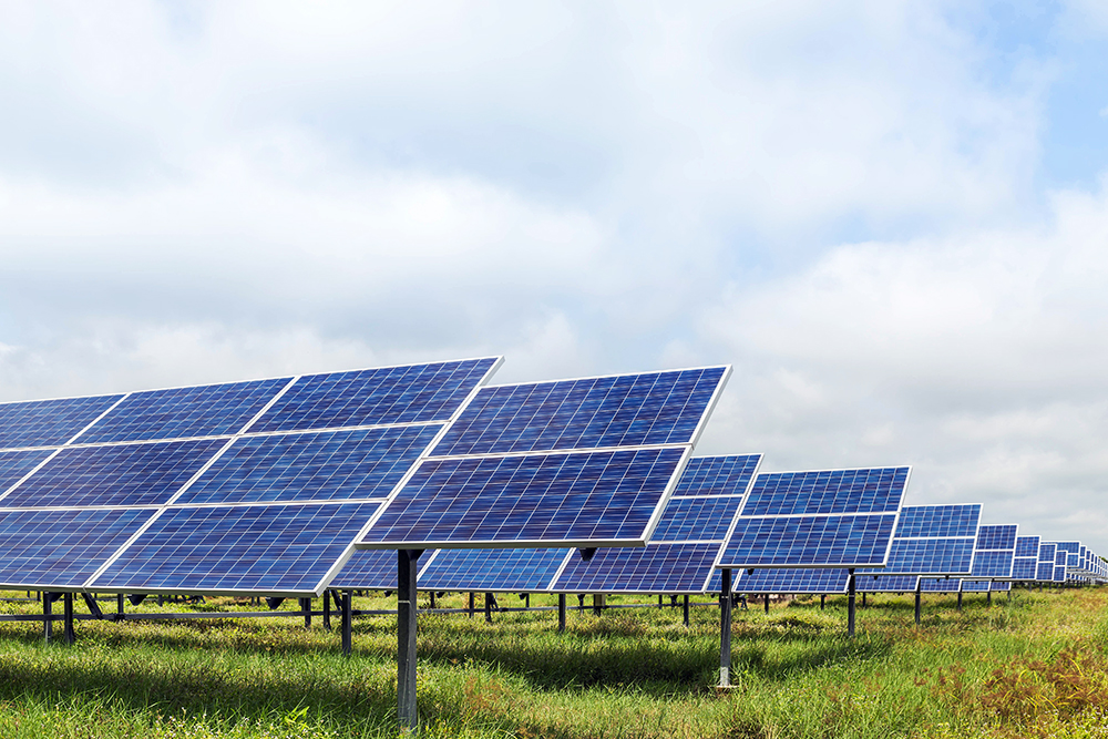solar panels photovoltaics in solar farm solar panels photovoltaics in solar farm