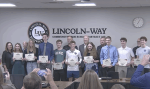 Lincoln-Way Board Honors Students with Perfect ACT Scores, Music Educator of the Year
