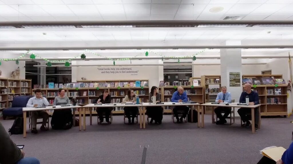207U board debates a bus lease at the February 18 board meeting-screenshot.