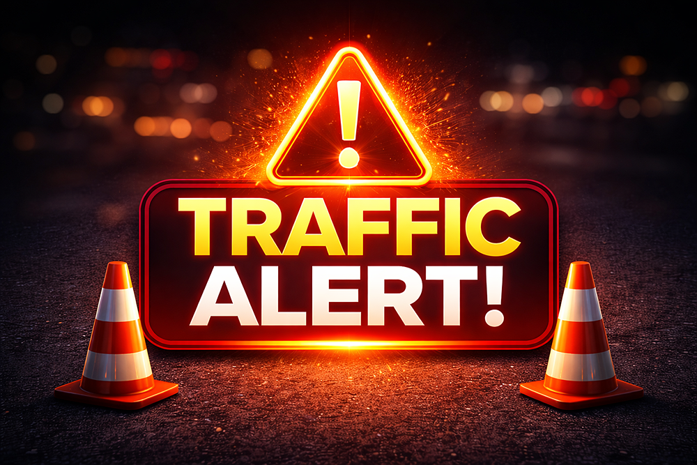 Traffic Alert Graphic