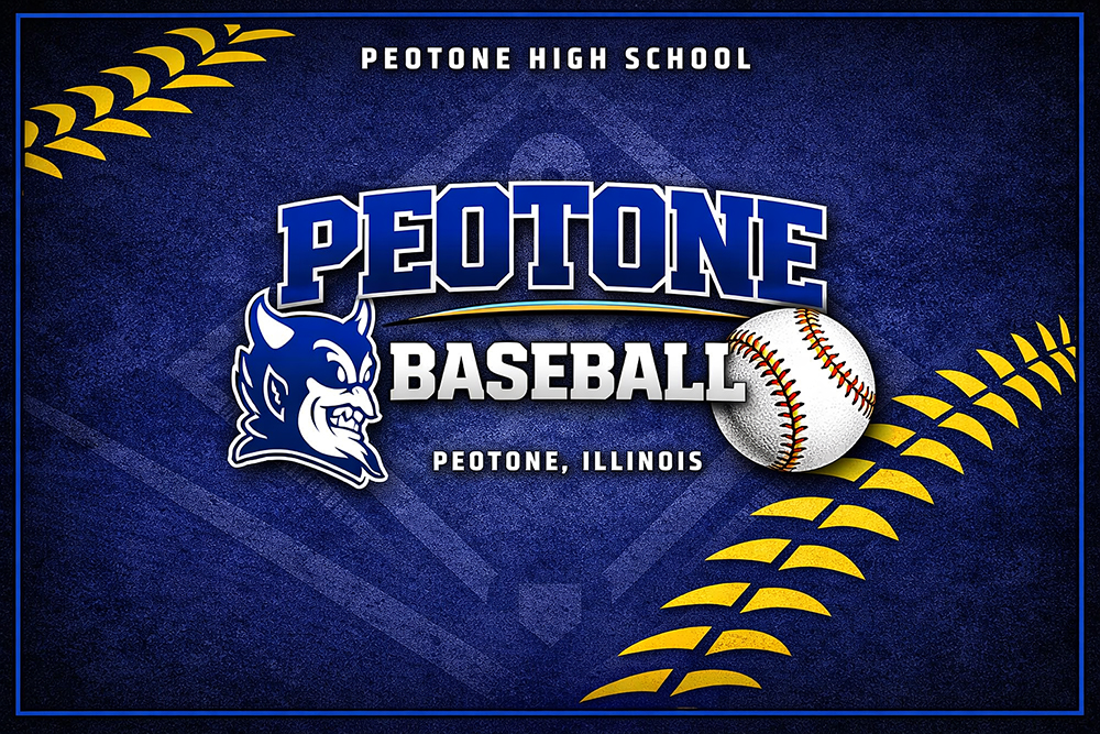 Peotone Blue Devil Baseball Graphic