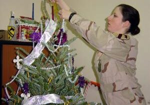 Marine's mother takes on troop transport duties for family visits