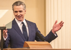 California governor faces fine for failure to report donations