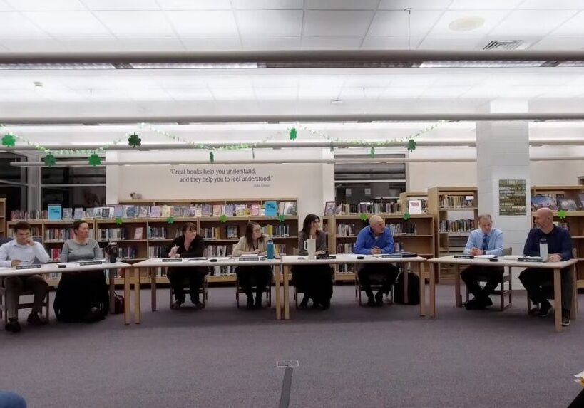 207U board debates a bus lease at the February 18 board meeting-screenshot.